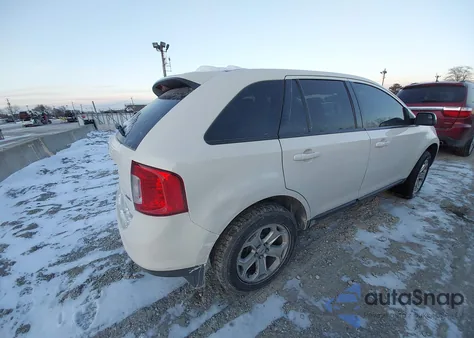2013 Ford Edge Sel из США, поврежденный, VIN 2FMDK3JC4DBA15493